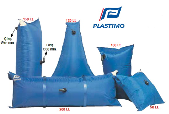 PLASTIMO ŞİŞME SU TANKI   50 LT