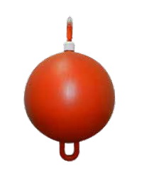 IŞIKLI YUVARLAK ŞAMANDIRA Ø:45 BOY:73 CM