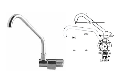 TEKLİ MUSLUK BARKA-RR4100