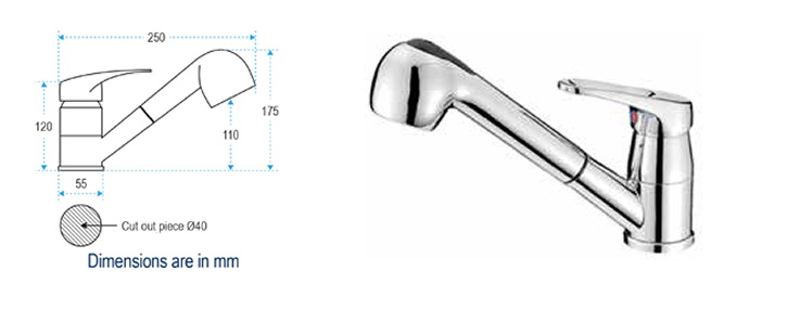 MUSLUK SPİRALLİ SICAK-SOĞUK NUOVARADE-99960