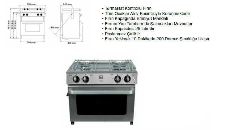 BOLTON GAZLI MARİN OCAK VE FIRIN 2 Lİ