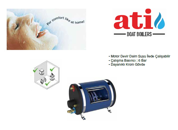 ATI BOILER 22 LT  PORSELEN REZİSTANS BT2212