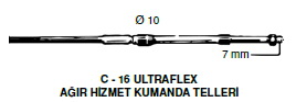 ULTRAFLEX AĞIR HİZMET KUMANDA TELİ   4 MT 13 FEET