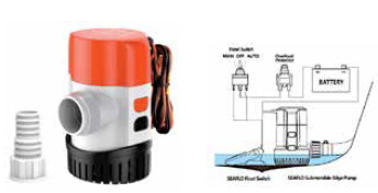 SEAFLO SİNTİNE POMPASI 800 GPH 12 V