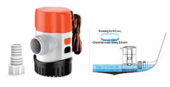 SEAFLO OTOMATİK SİNTİNE POMPASI 800 GPH 12 V