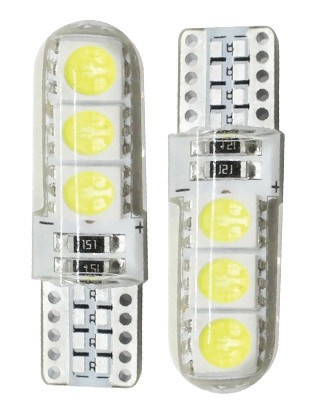 LED'Lİ T10 SİLİKONLU AMPÜL BEYAZ 12 V