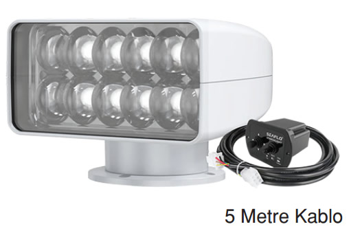 SEAFLO KUMANDALI PROJEKTÖR BEYAZ 35 W 10-30V