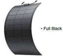 ELECTROZİRVE ESNEK GÜNEŞ PANELİ 100W FULL BLACK