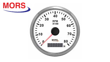 DEVİR GÖSTERGESİ 8000 RPM BEYAZ