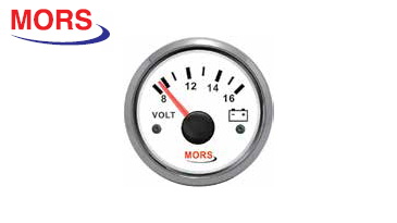 VOLTMETRE 12 V BEYAZ