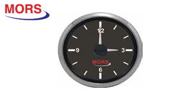 ZAMAN SAATİ 12-24 V SİYAH