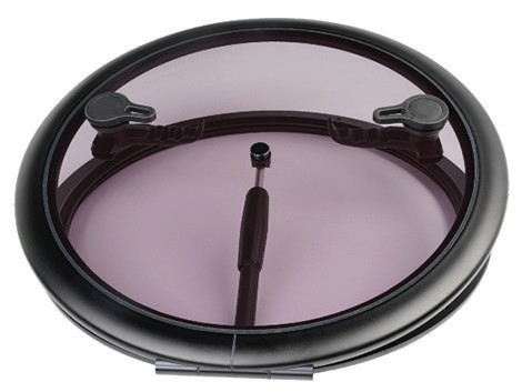 SEAFLO SİYAH ALÜMİNYUM HATCH YUVARLAK 59 CM