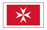 MALTA BAYRAĞI 30X45