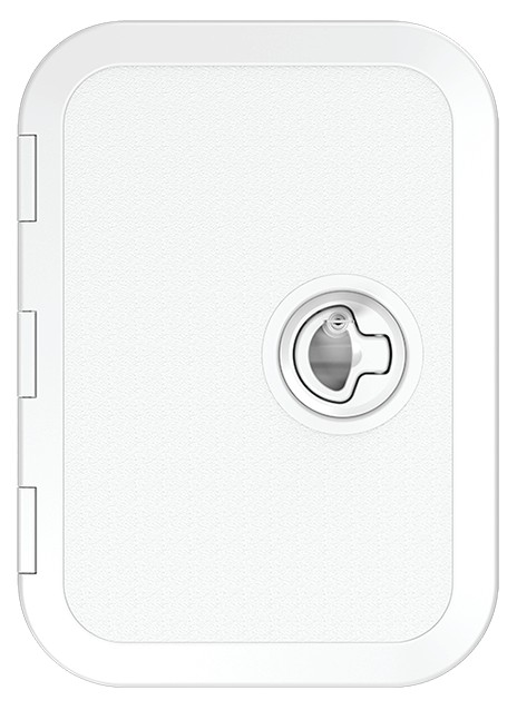 SEAFLO PLASTİK KAPAK KİLİTLİ 270X375 MM BEYAZ