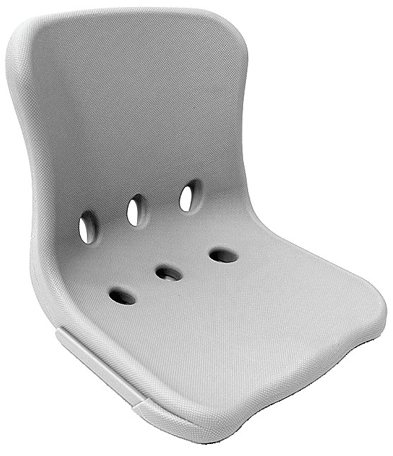 PLASTİK KOLTUK GRİ