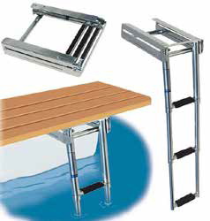 TELESKOPİK MERDİVEN 3'LÜ KIZAKLI PLATFORM ALTI