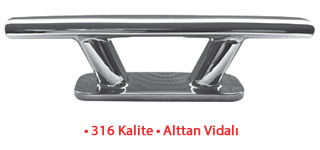 KOÇ BOYNUZU V MODELİ ALTTAN VİDALI 30X150X46 MM