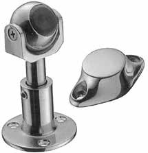 KAPI STOPERİ MANYETİK KROM YUVARLAK AYAKLI