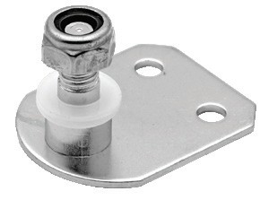 SOMUNLU AMORTİSÖR MONTAJ BRAKETİ DÜZ TİP