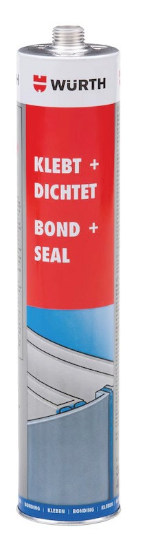 WÜRTH POLİÜRETAN MASTİK SİYAH 310 ML