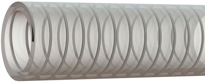 TELLİ ŞEFFAF SU HORTUMU 12 MM